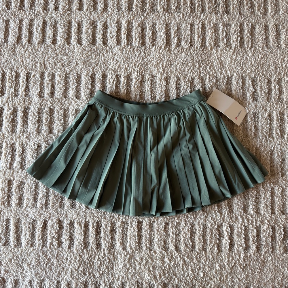 NWT Lululemon High-Rise Pleated Tennis Skirt